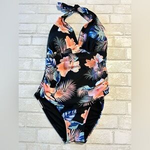 DKNY Tropical Floral Woman’s One Piece
